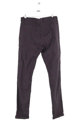 Pantalon slim Ba&Sh Noir en Lin