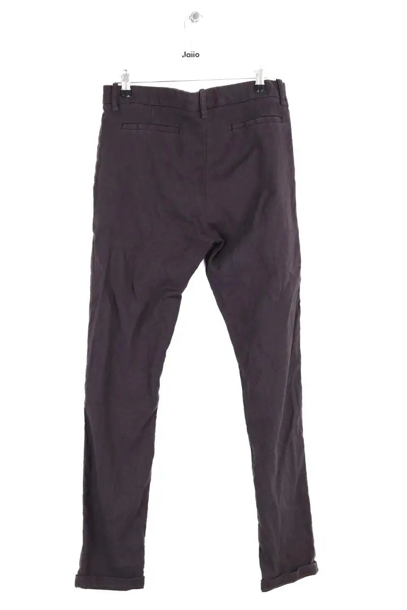 Pantalon slim Ba&Sh Noir en Lin
