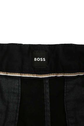Pantalon slim Boss Noir en Coton