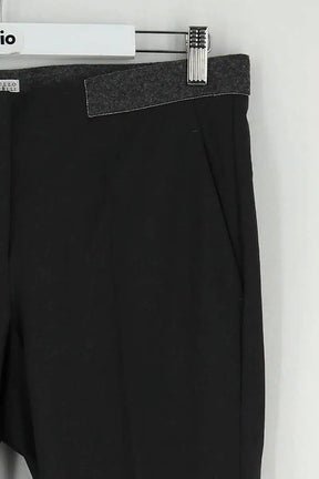 Pantalon slim Brunello Cucinelli Gris en Laine