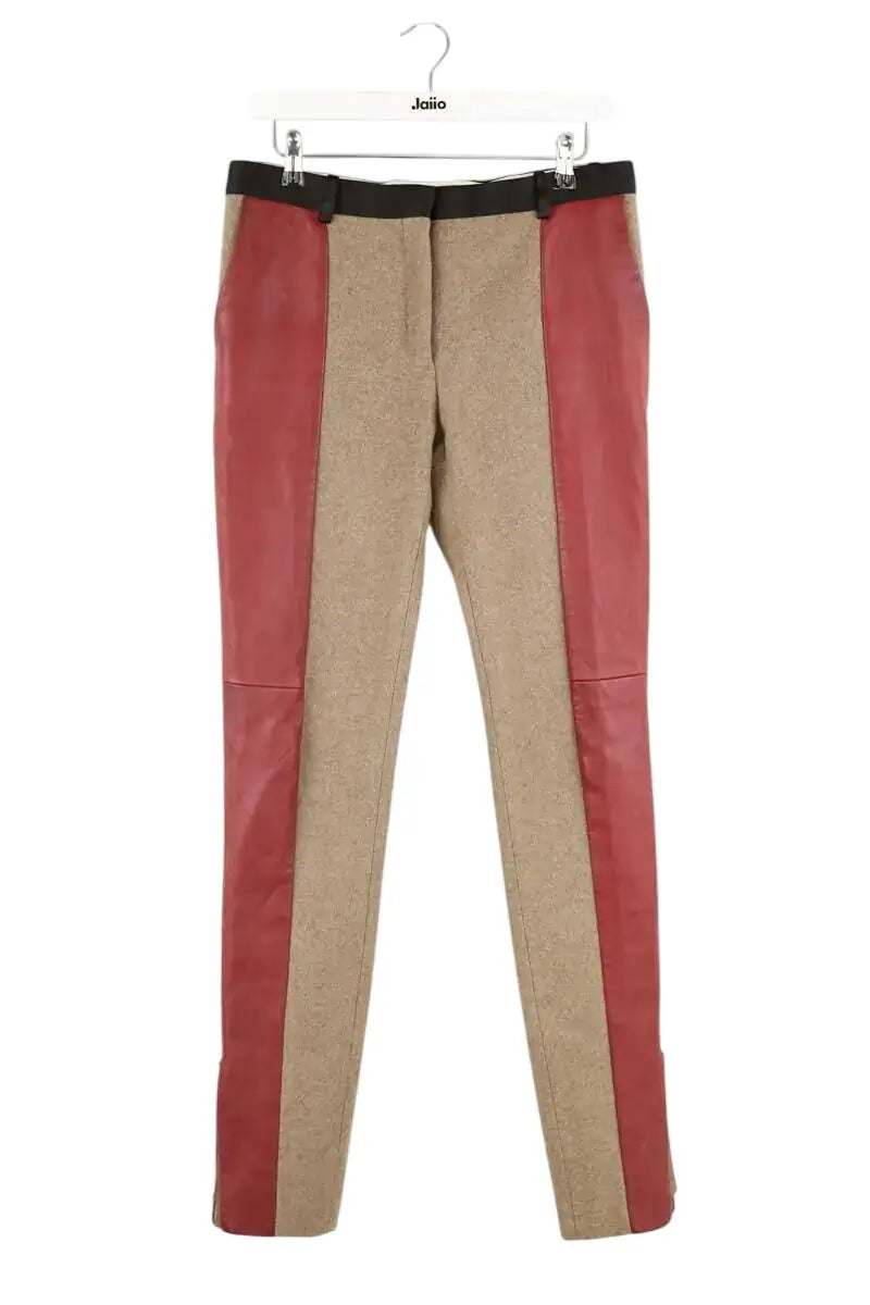 Pantalon slim Celine Marron en Laine, taille M - Seconde Main