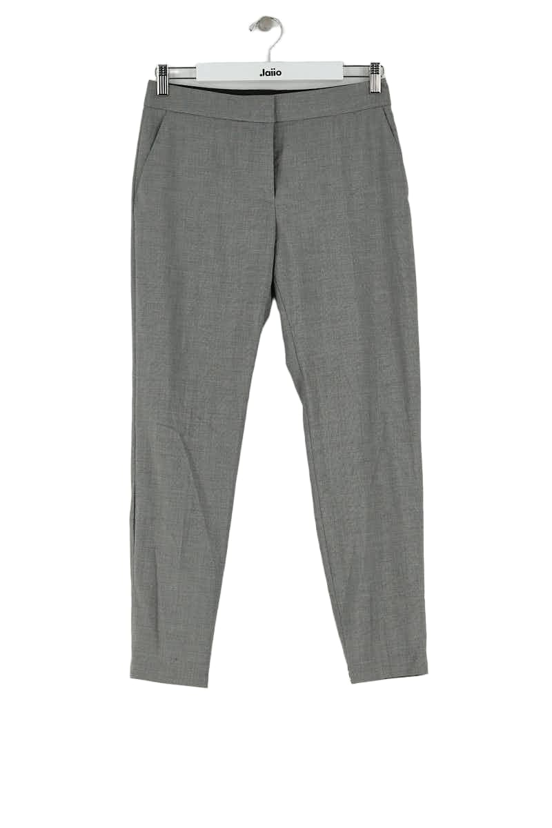 Pantalon slim Claudie Pierlot Gris en Polyester, taille M - Seconde Main