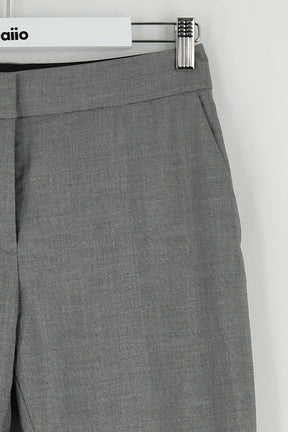 Pantalon slim Claudie Pierlot Gris en Polyester