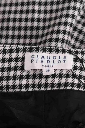 Pantalon slim Claudie Pierlot Noir en Synthétique