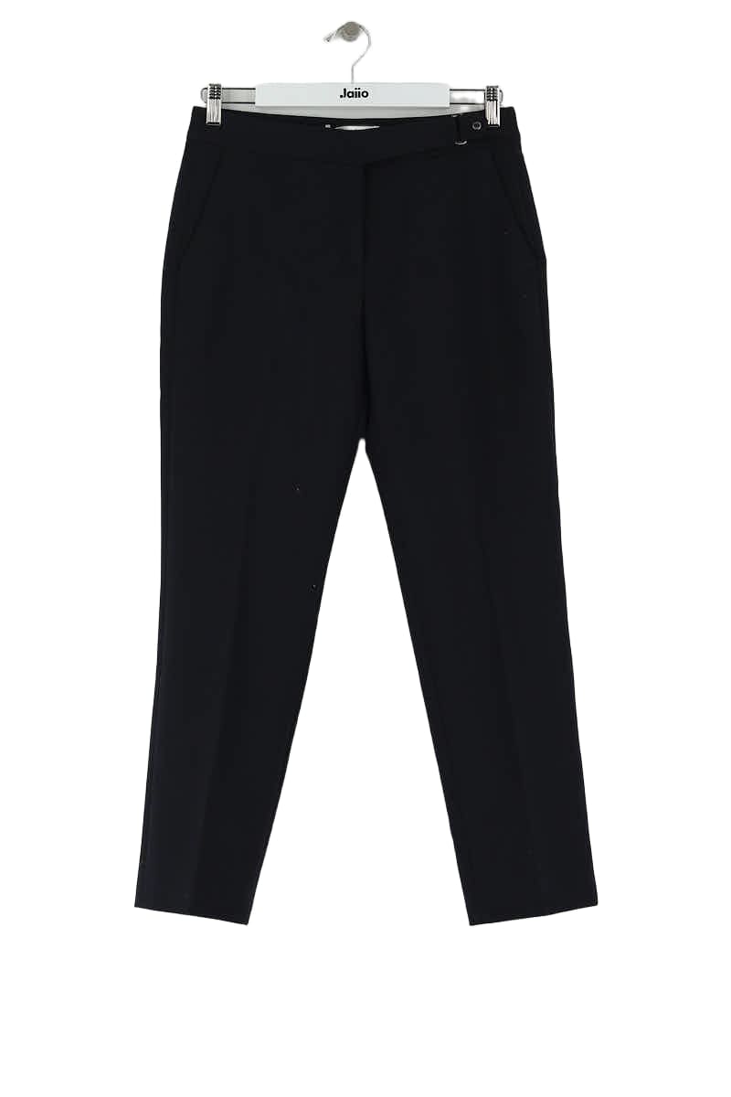 Pantalon slim Gerard Darel Marine en Polyester, taille M - Seconde Main