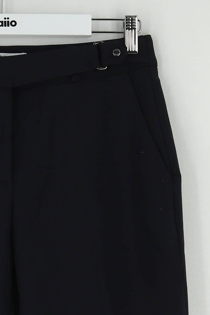 Pantalon slim Gerard Darel Marine en Polyester