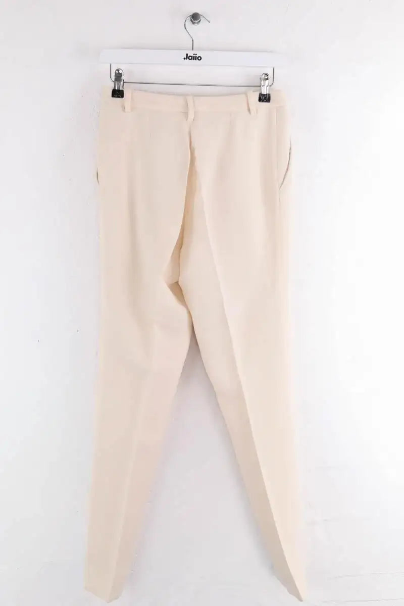 Pantalon slim Gucci Beige en Soie