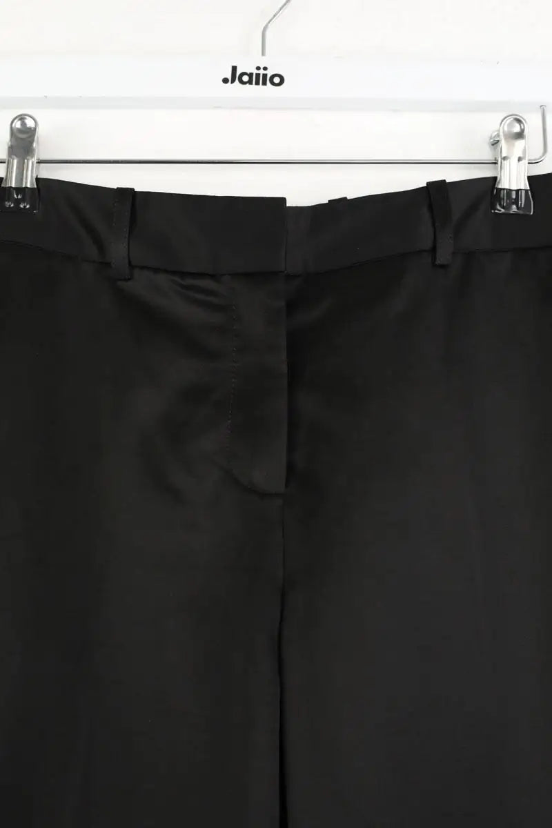 Pantalon slim Ines de la Fressange John Noir en Synthétique