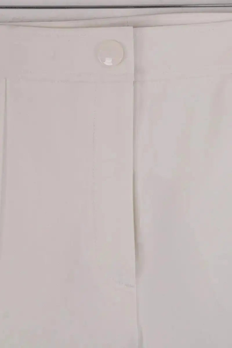 Pantalon slim Joseph Blanc en Coton