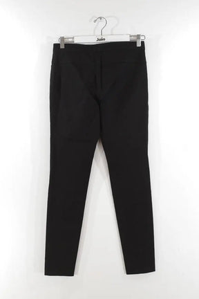 Pantalon slim Joseph Noir en Viscose