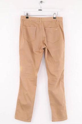 Pantalon slim Labdip Beige en Coton
