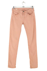 Pantalon slim Leon & Harper Rose en Coton, taille S - Seconde Main
