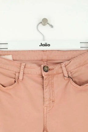 Pantalon slim Leon & Harper Rose en Coton