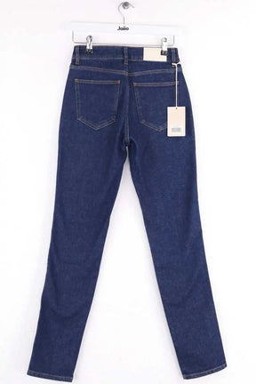 Pantalon slim Lepantalon Bleu en Coton