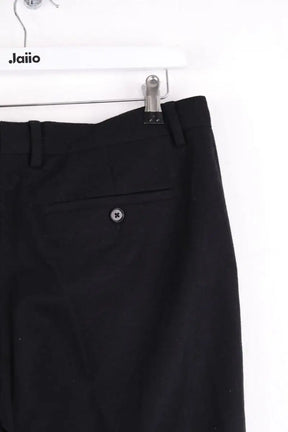 Pantalon slim Maison Martin Margiela Noir en Laine