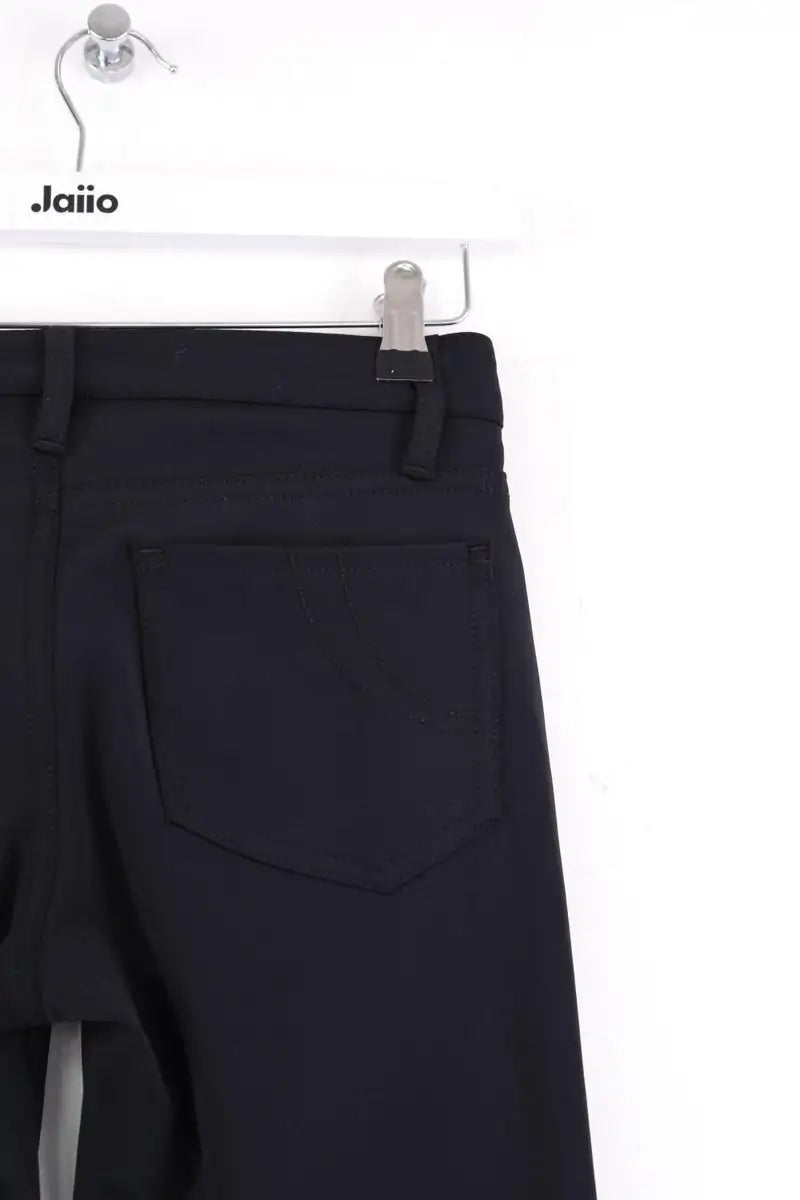 Pantalon slim Maje Duc Noir en Synthétique