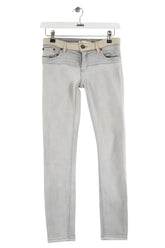 Pantalon slim Maje Gris en Coton, taille S - Seconde Main