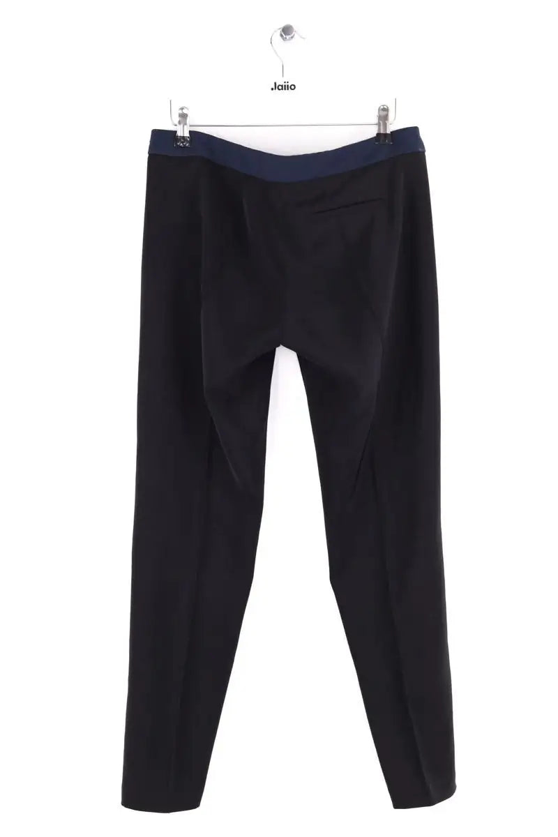 Pantalon slim Maje Noir en Synthétique