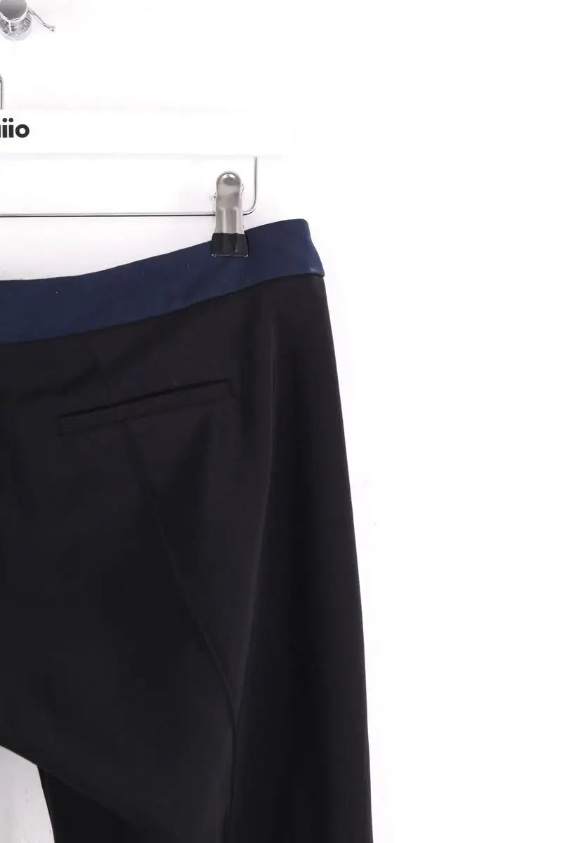 Pantalon slim Maje Noir en Synthétique