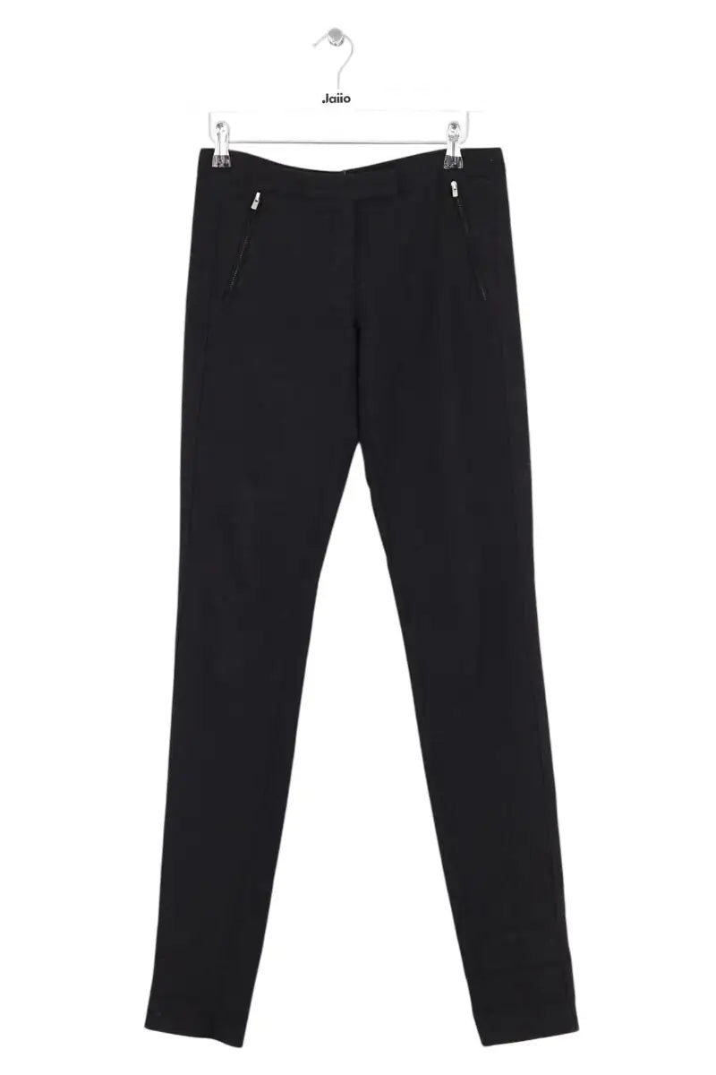 Pantalon slim Maje Noir en Synthétique, taille S - Seconde Main