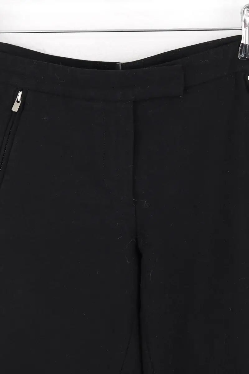 Pantalon slim Maje Noir en Synthétique