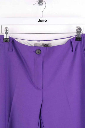 Pantalon slim Marella Violet en Synthétique