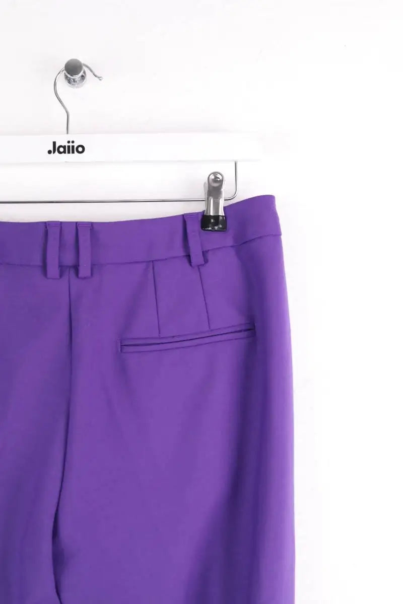 Pantalon slim Marella Violet en Synthétique