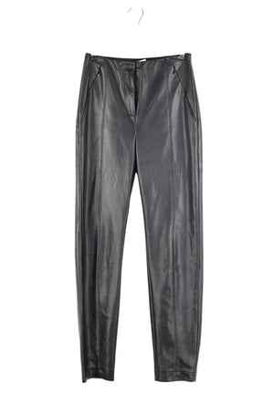 Pantalon slim Patrizia Pepe Noir en Polyester, taille M - Seconde Main