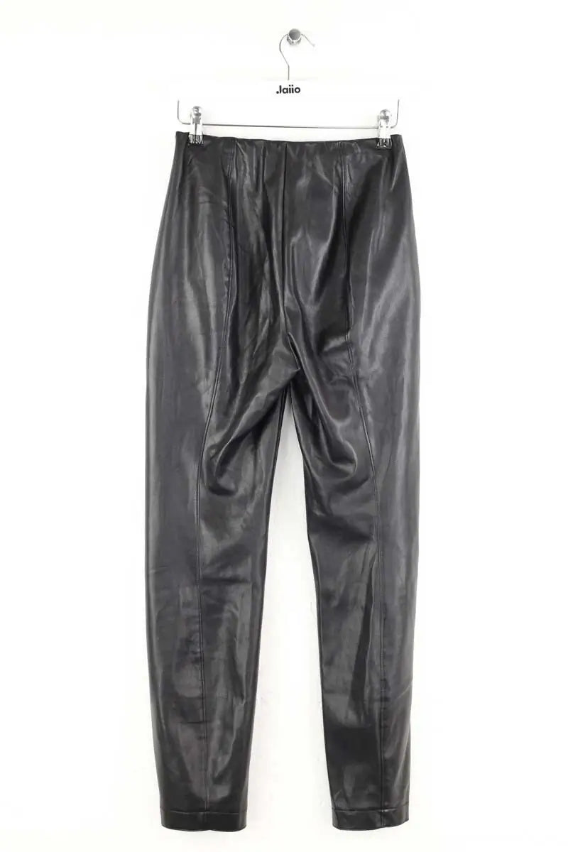 Pantalon slim Patrizia Pepe Noir en Polyester