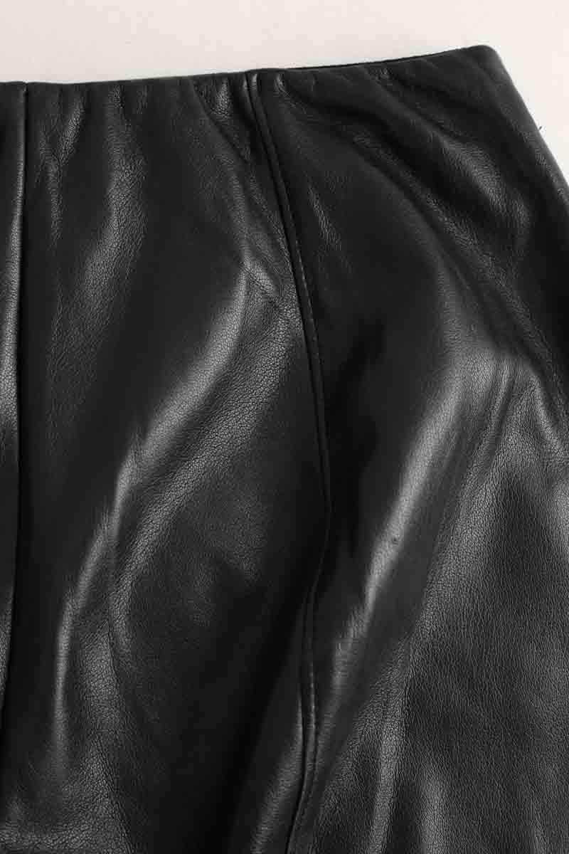 Pantalon slim Patrizia Pepe Noir en Polyester