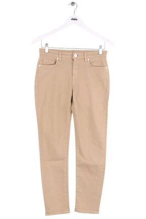 Pantalon slim Pinko Beige en Coton, taille M - Seconde Main