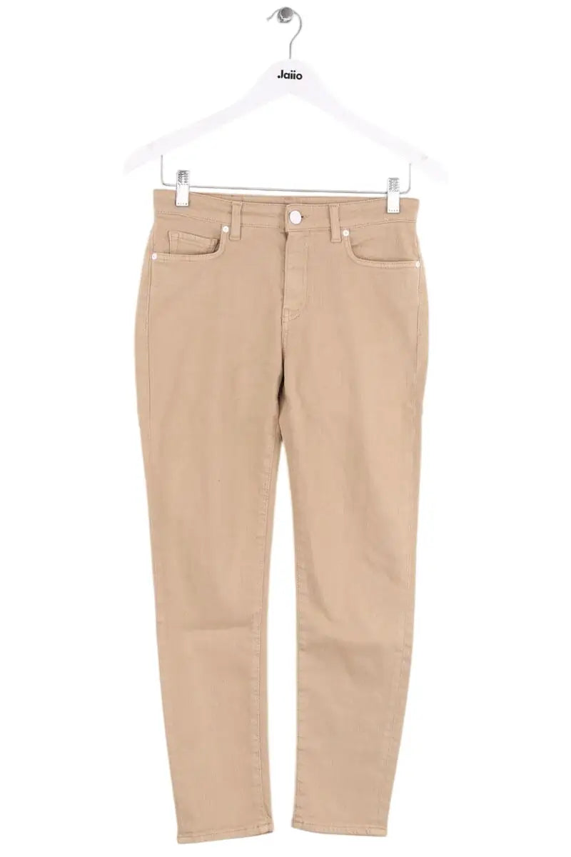 Pantalon slim Pinko Beige en Coton, taille M - Seconde Main
