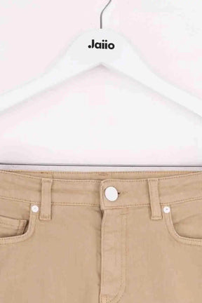 Pantalon slim Pinko Beige en Coton
