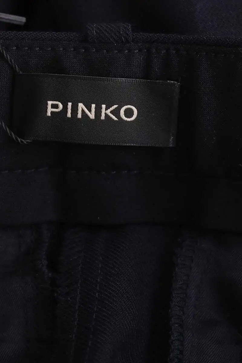 Pantalon slim Pinko Marine en Synthétique