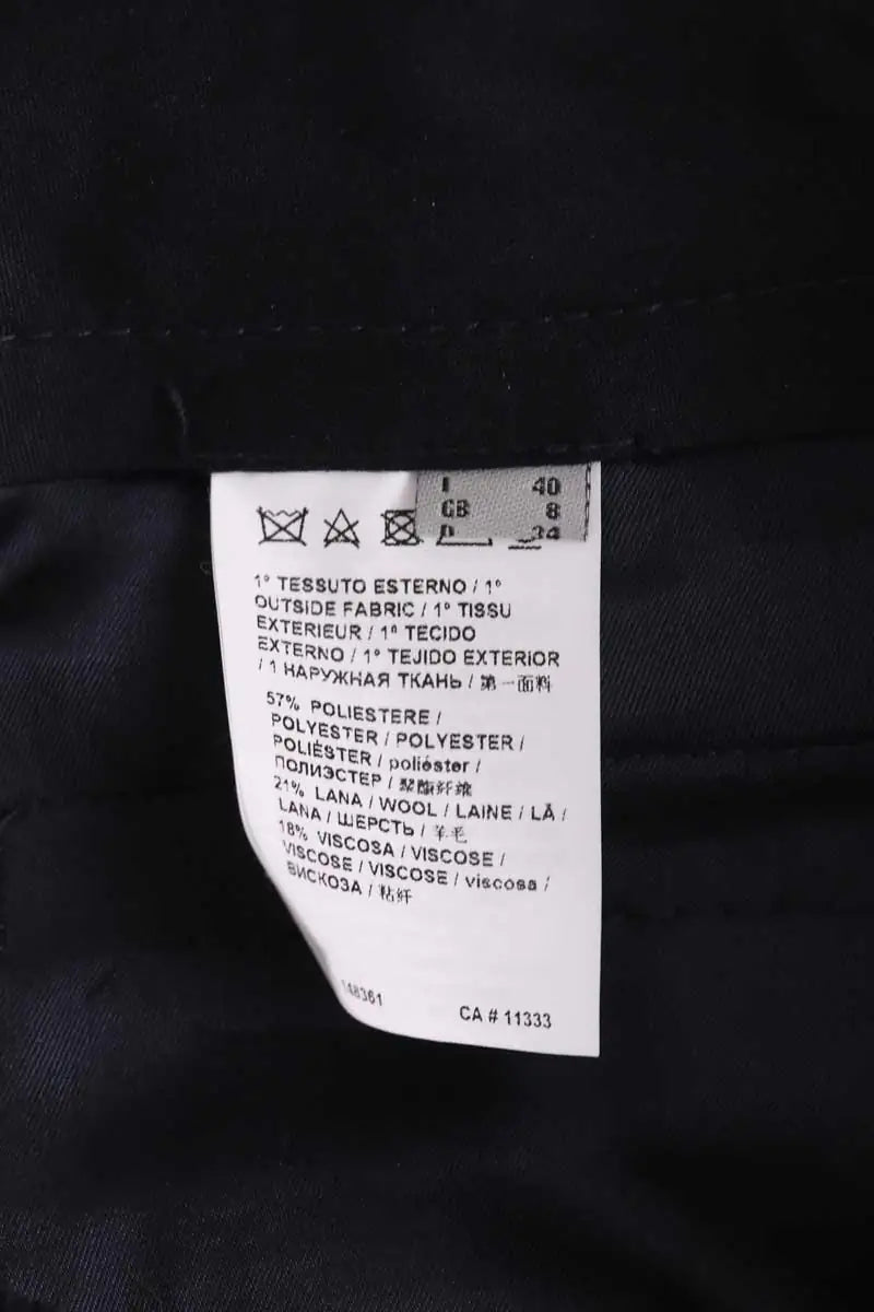 Pantalon slim Pinko Marine en Synthétique