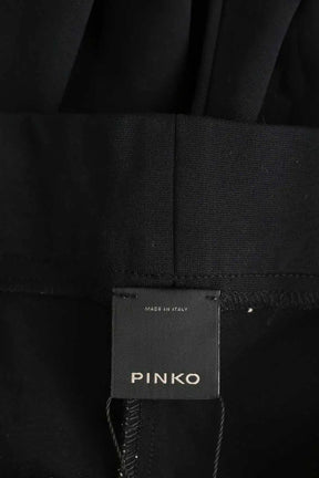 Pantalon slim Pinko Noir en Polyester