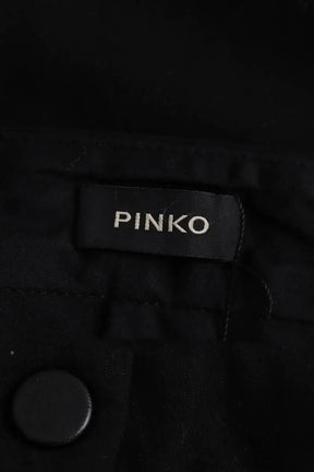 Pantalon slim Pinko Noir en Viscose