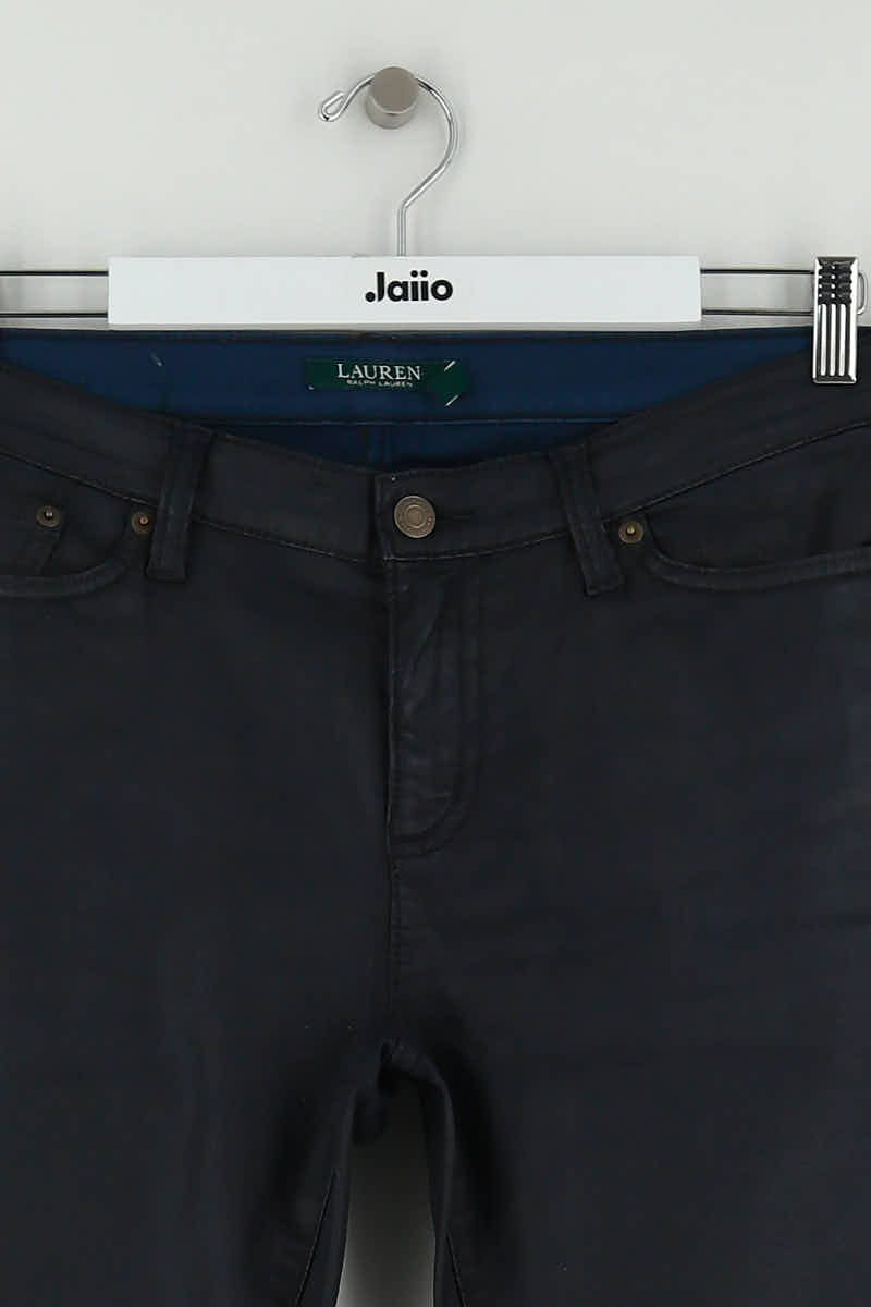 Pantalon slim Ralph Lauren Marine en Coton