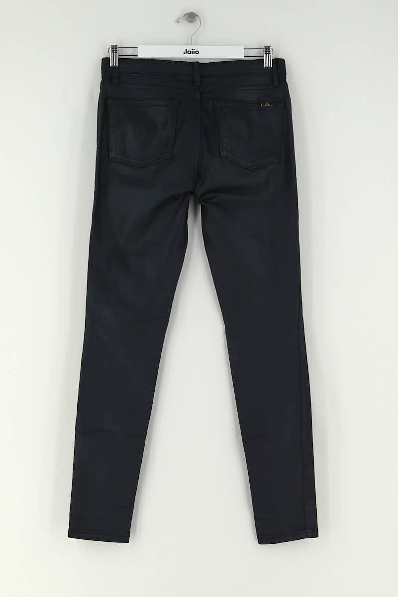 Pantalon slim Ralph Lauren Marine en Coton