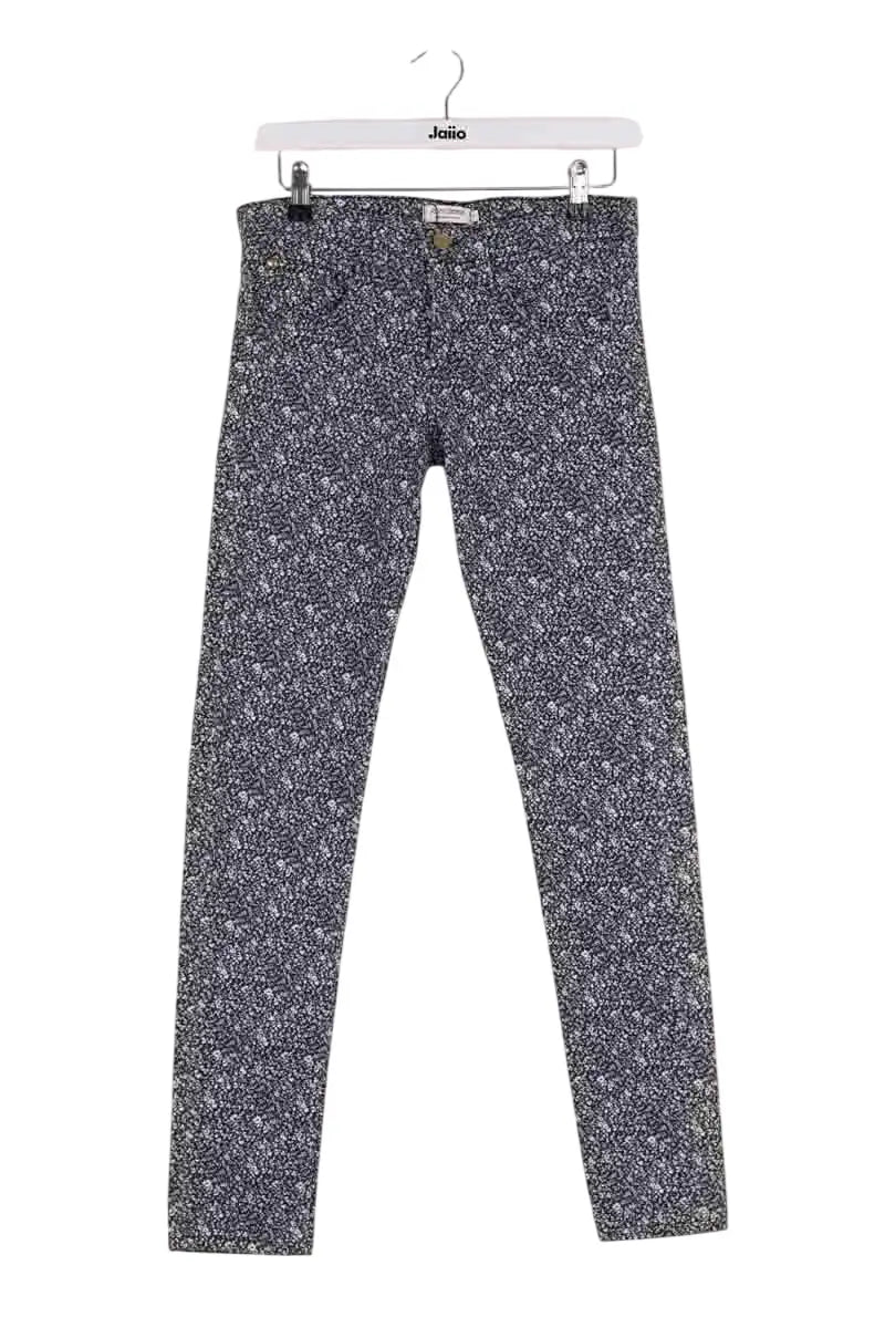 Pantalon slim Roseanna Marine en Coton, taille S - Seconde Main