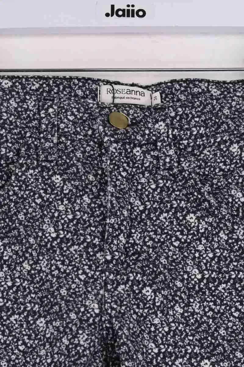 Pantalon slim Roseanna Marine en Coton