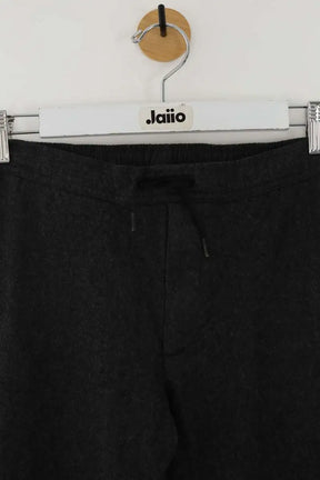 Pantalon slim Sandro Anthracite en Laine