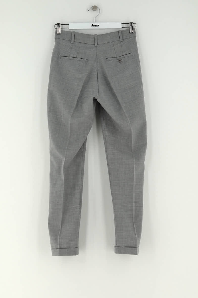 Pantalon slim Sessun Gris en Polyester