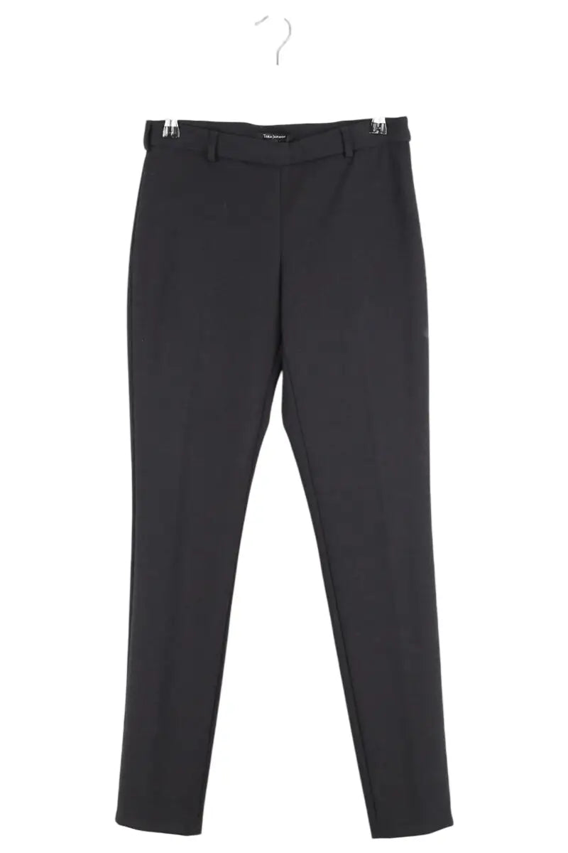 Pantalon slim Tara Jarmon Noir en Polyamide, taille S - Seconde Main
