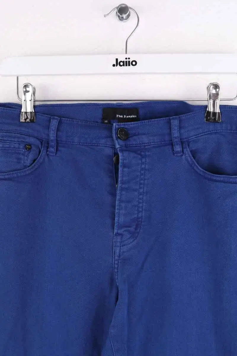 Pantalon slim The Kooples Bleu en Coton