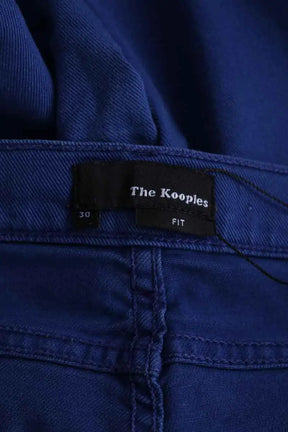 Pantalon slim The Kooples Bleu en Coton