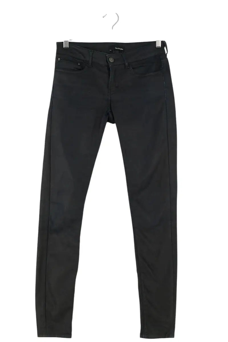 Pantalon slim The Kooples Bleu en Coton, taille S - Seconde Main