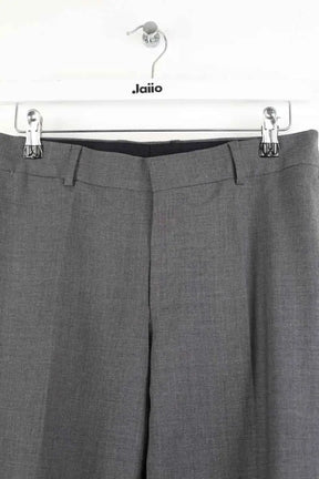 Pantalon slim The Kooples Gris en Coton