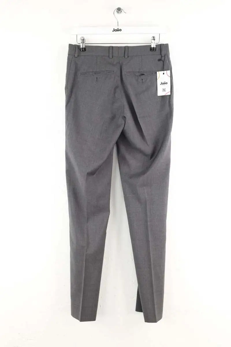 Pantalon slim The Kooples Gris en Coton