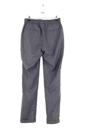 Pantalon slim The Kooples Gris en Laine